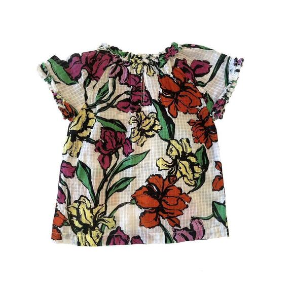 NWT Roller Rabbit Iris Top 2 - Picture 5 of 5